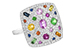 A028-04634: LDS DIA & COLOR RG .38 DIA 1.37 TGW