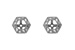 A028-08198: EARRING JACKETS .08 TW (FOR 0.50-1.00 CT TW STUDS)