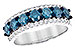 A217-11870: LDS WED RG 1.26 BLUE DIAS 1.70 TGW