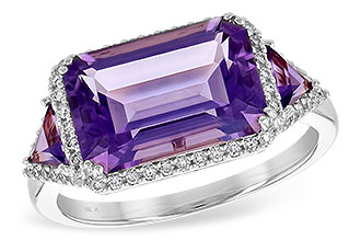 A218-00952: LDS RG 3.48 TW AMETHYST 3.70 TGW (12x8MM)