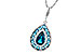 A218-03707: NECK 2.55 TW BLUE TOPAZ 2.65 TGW