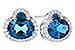 A300-79125: EARR 2.60 TW LONDON BLUE TOPAZ 2.81 TGW