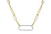 A301-63725: NECKLACE .50 TW (17 INCHES)