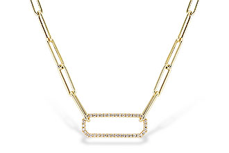 A301-63725: NECKLACE .50 TW (17 INCHES)