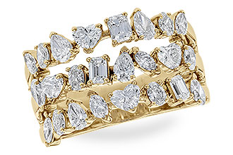 A301-66416: LDS DIA WED RG 2.00 TW FANCY CUT DIAS