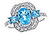 A301-66443: LDS RG 1.75 TW BLUE TOPAZ 1.90 TGW