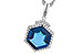 A301-67334: NECK 3.94 TW LONDON BLUE TOPAZ 4.12 TGW