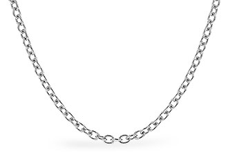 A301-70034: CABLE CHAIN (22IN, 1.3MM, 14KT, LOBSTER CLASP)