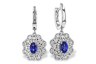 A301-70943: EARR .68 TW SAPPHIRE 1.42 TGW (5x3MM SAPP)