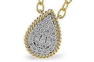 A301-70961: NECKLACE .32 TW (18")