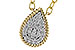 A301-70961: NECKLACE .32 TW (18")