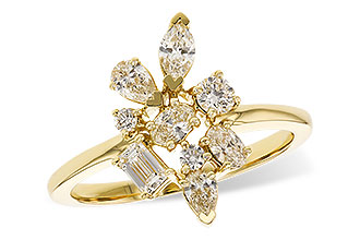 A301-70998: LDS DIA RG .75 TW FANCY CUT DIAMONDS