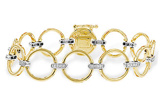 A302-54598: BRACELET .24 TW (7 INCHES)