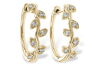 A302-56425: EARRINGS .25 TW