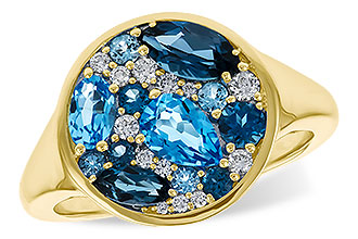 A302-58216: LDS RG 1.80 TW BLUE TOPAZ 1.96 TGW