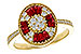 A302-60989: LDS RG .54 TW RUBY .84 TGW