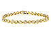 A302-61889: BRACELET 2.15 TW FANCY CUT DIAMONDS