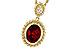 A303-45498: NECKLACE 2.10 GARNET 2.12 TGW (9x7MM GAR)