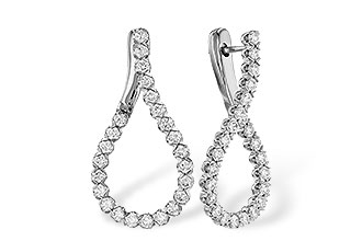 A303-45507: EARRINGS 1.50 TW