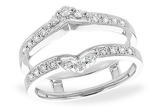 A303-48216: H120-73661 GUARD RG IN PLATINUM .28 TW