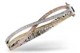 B028-00979: BANGLE BRACELET 2.00 TW