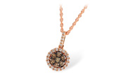 B214-43670: NECK .29 BROWN DIA .51 TW