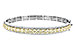 B217-11852: BANGLE 4.20 YELLOW DIAS 5.63 TW