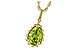 B217-12807: NECKLACE 1.30 CT PERIDOT
