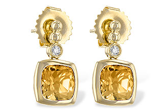 B217-13679: EARR 1.66 CITRINE 1.70 TGW