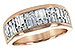 B217-17307: LDS WED RG .74 BAG 1.00 TW