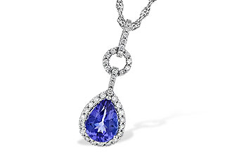 B218-06370: NECK .95 TANZANITE 1.14 TGW