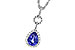 B218-06370: NECK .95 TANZANITE 1.14 TGW