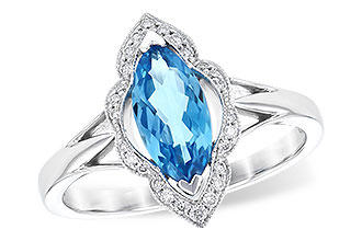 B300-79170: LDS RG 1.26 BLUE TOPAZ 1.37 TGW