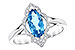 B300-79170: LDS RG 1.26 BLUE TOPAZ 1.37 TGW