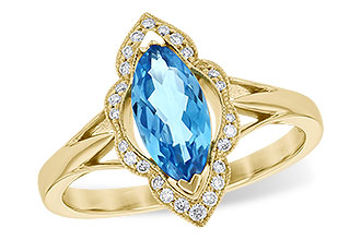 B300-79170: LDS RG 1.26 BLUE TOPAZ 1.37 TGW