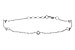 B300-80016: BRACELET .15 TW (7.25")