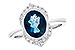 B300-80061: LDS RG 1.86 LONDON BLUE TOPAZ 2.00 TGW