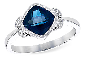 B300-80979: LDS 1.63 LONDON BLUE TOPAZ 1.65 TGW