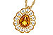 B301-66443: NECK .62 CITRINE .75 TGW