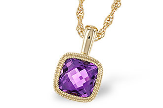 B301-70007: NECKLACE .82 AMETHYST