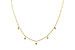 B301-70961: NECKLACE .19 TW (18")