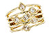 B301-70998: LDS DIA RG .50 TW FANCY CUT DIAMONDS