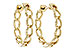 B302-55507: GOLD EARRINGS (18MM)