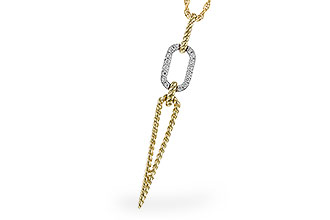 B302-56398: NECKLACE .14 TW