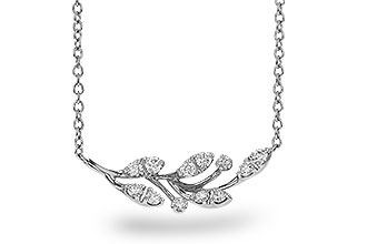 B302-57279: NECKLACE .32 TW (18")