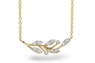 B302-57279: NECKLACE .32 TW