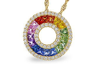 B302-57307: NECK 1.53 MULTI-COLOR SAPP 1.82 TGW