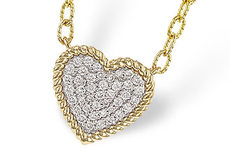 B302-60016: NECKLACE .32 TW (18")