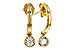 B302-60961: EARRINGS .10 TW