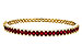 B302-61825: BANGLE 5.04 TW RUBY 5.60 TGW